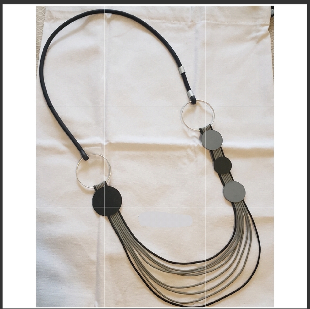 Artisian Miami Rubber Necklace